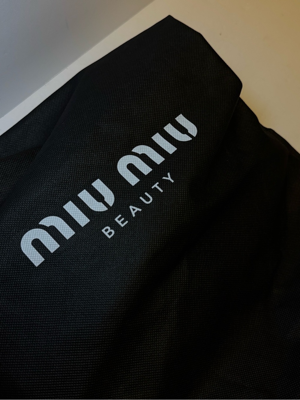 Miu Miu Beauty bag with black dust bag